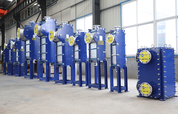 板式換熱器供回水圖解 板式換熱器供回水圖解